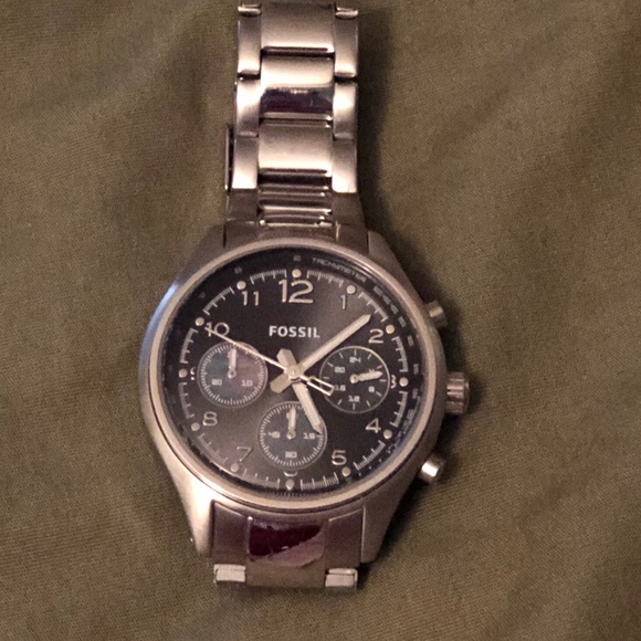 Fossil stainless steel chronograph watch - Picture 2 of 2
